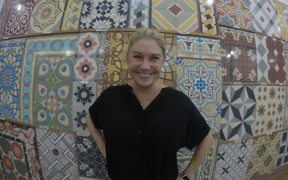 Handmade pasta tiles with Allison Nevins of TexMex Fun Stuff.