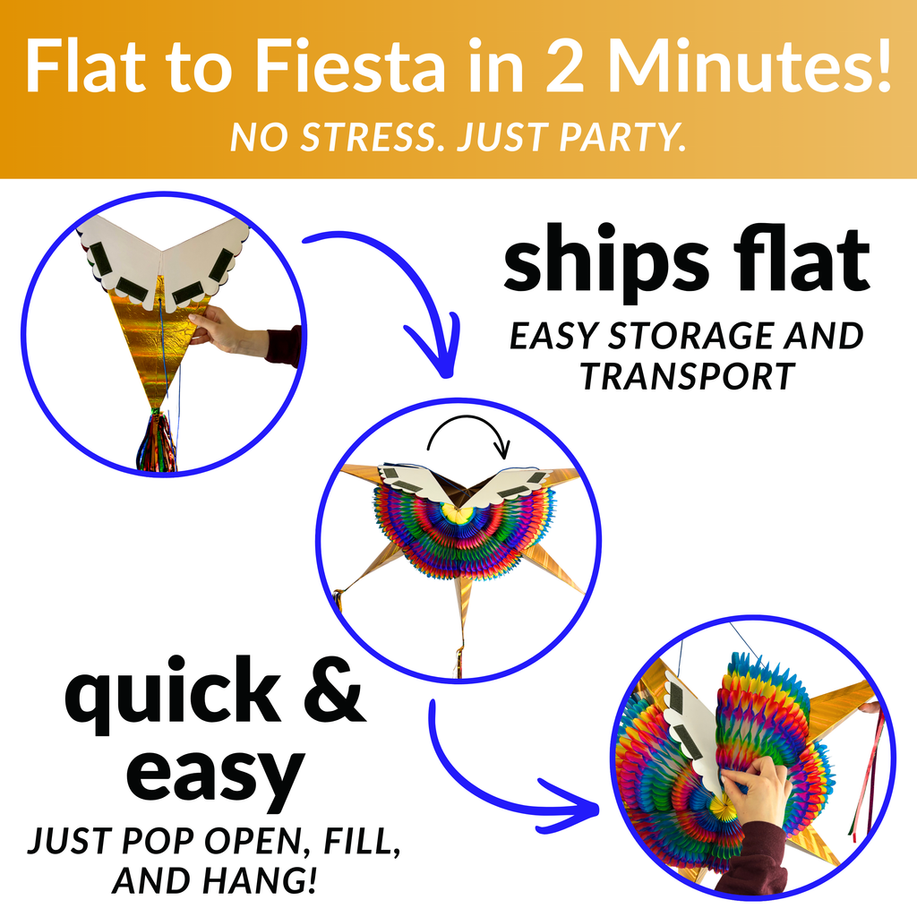 Glittery Gold Piñata