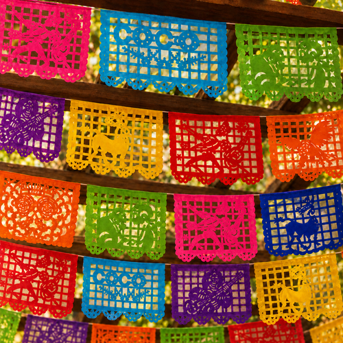 Coco-Inspired Papel Picado, Paper 2-Pack