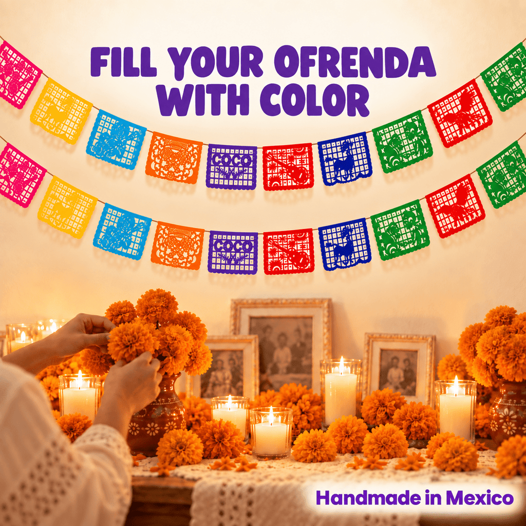 Coco Papel Picado - Papel (Paquete de 2)