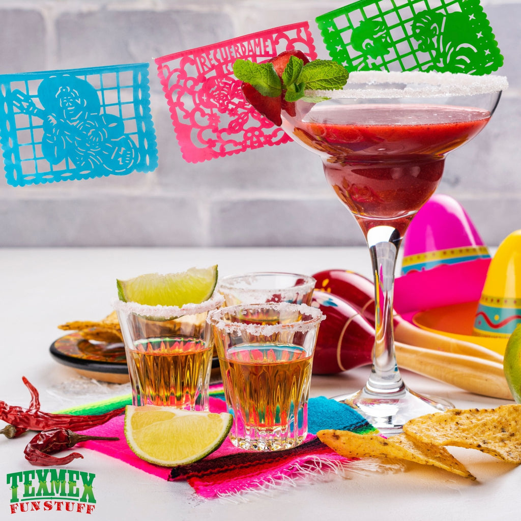 Coco-Inspired Papel Picado - Plastic (Single Banner)