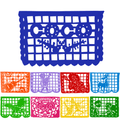 coco day of the dead papel picado party banner - handmade Mexican party decoration