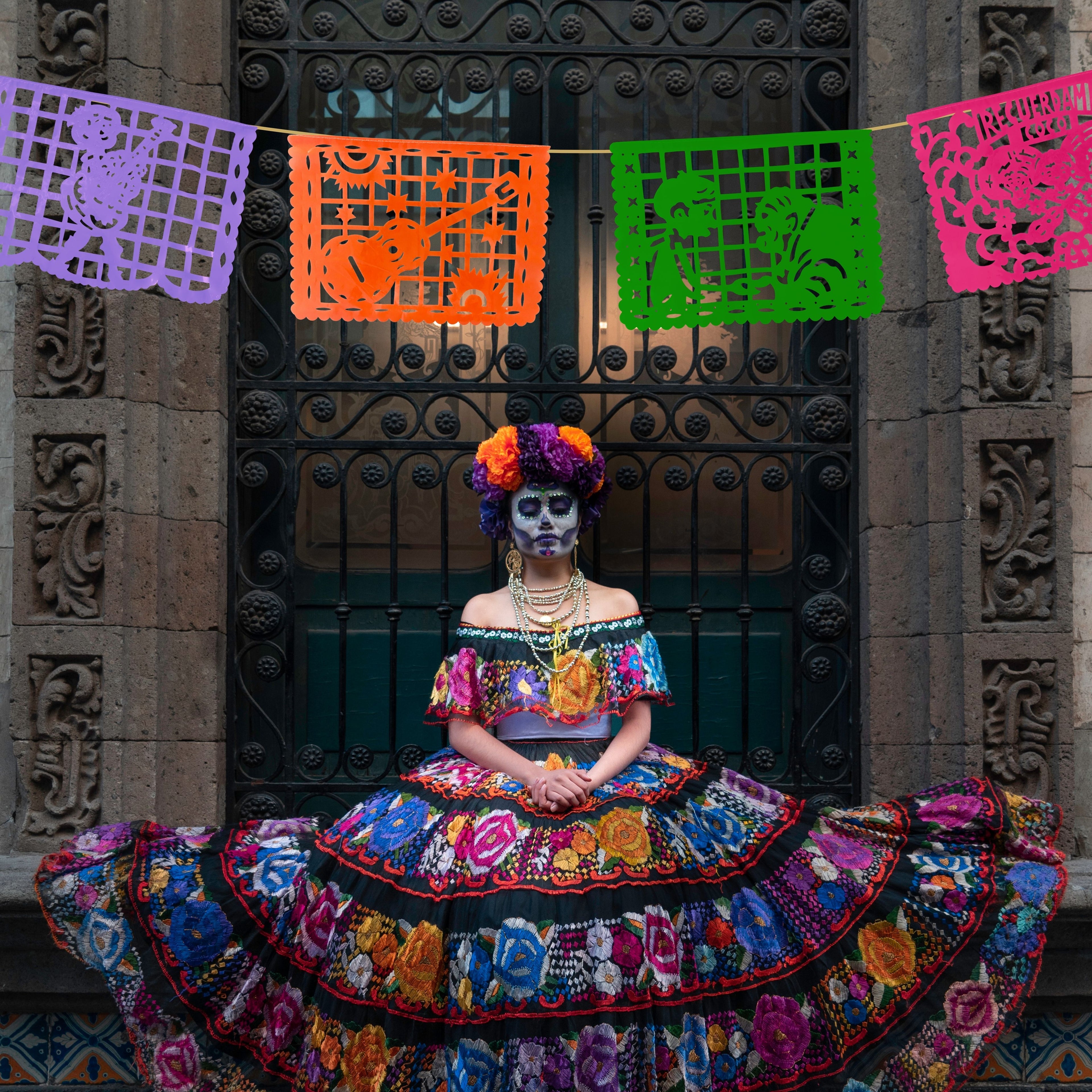 Coco Papel Picado - EXTRA LARGE Party Banner
