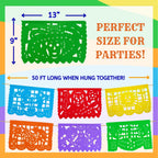 day of the dead papel picado party banner - handmade Mexican party decoration