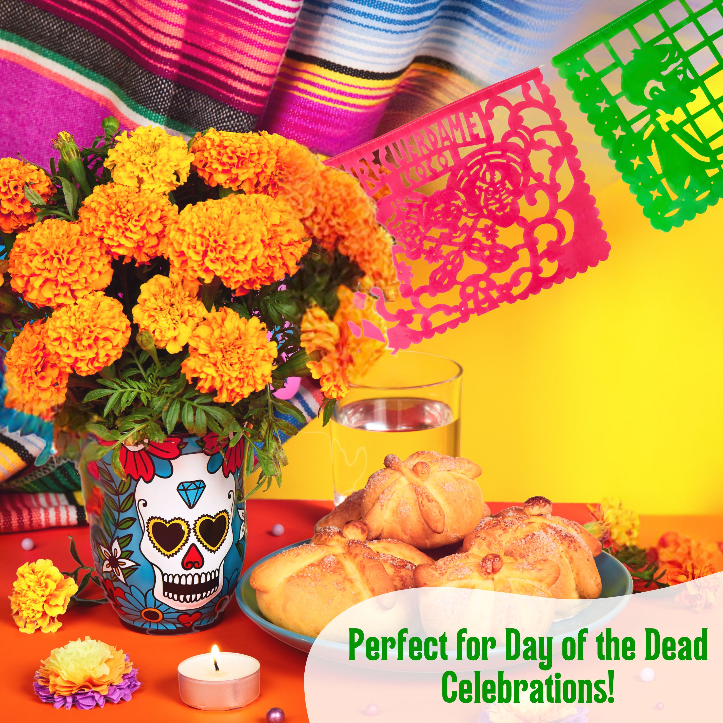 Coco Papel Picado - EXTRA LARGE Party Banner