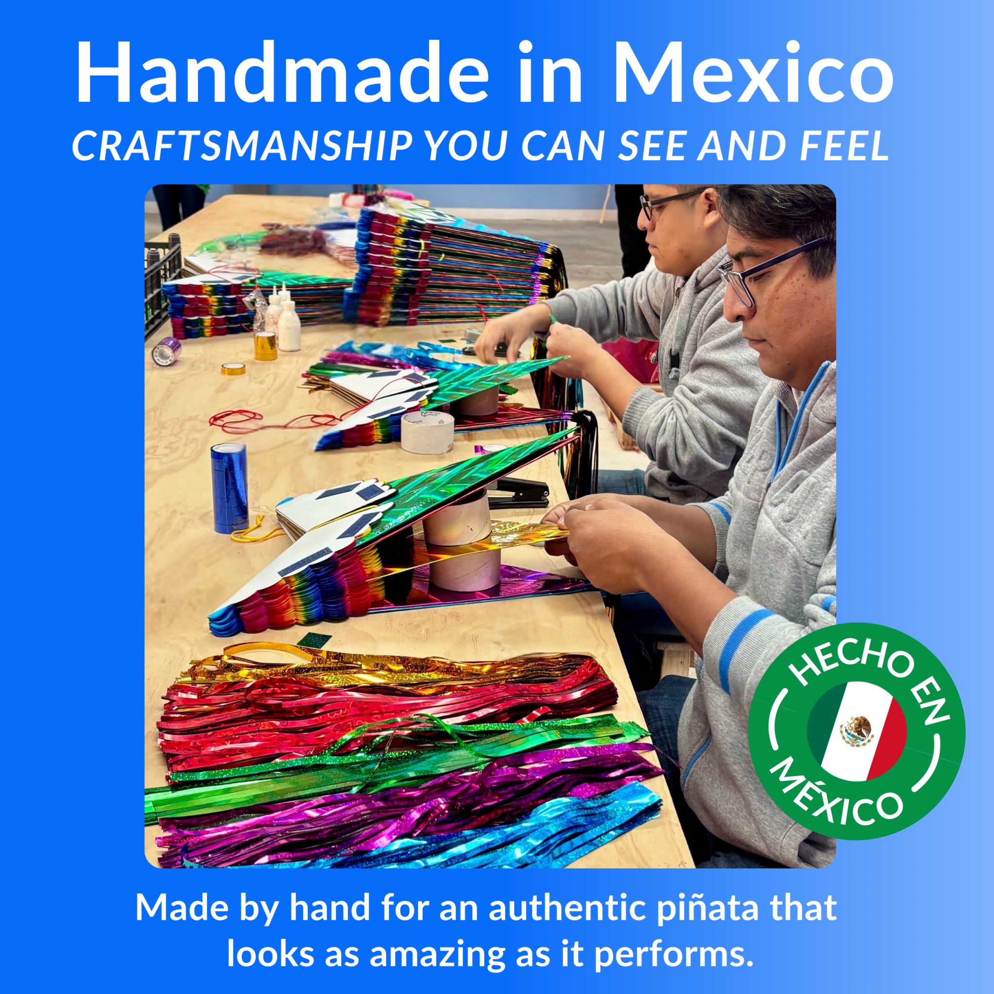 Electric Blue Piñata