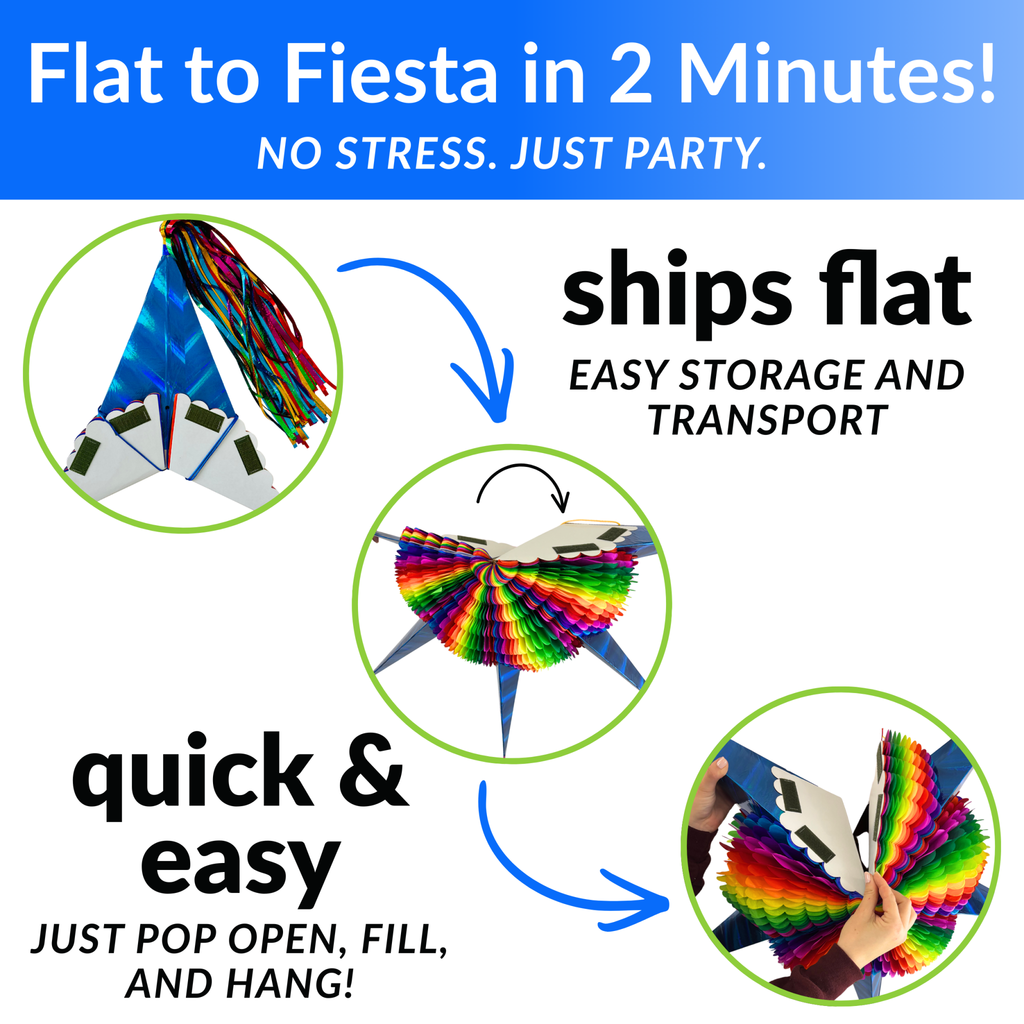 Electric Blue Piñata