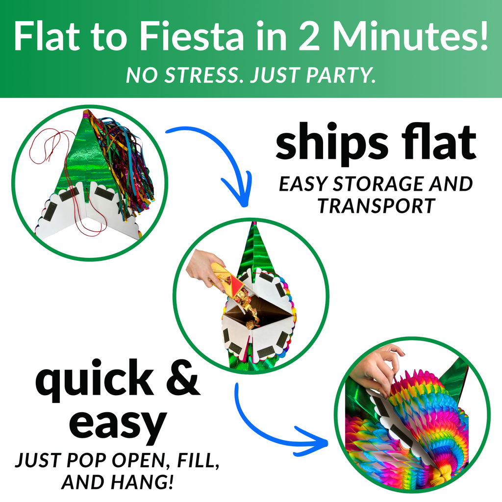 Emerald Green Piñata