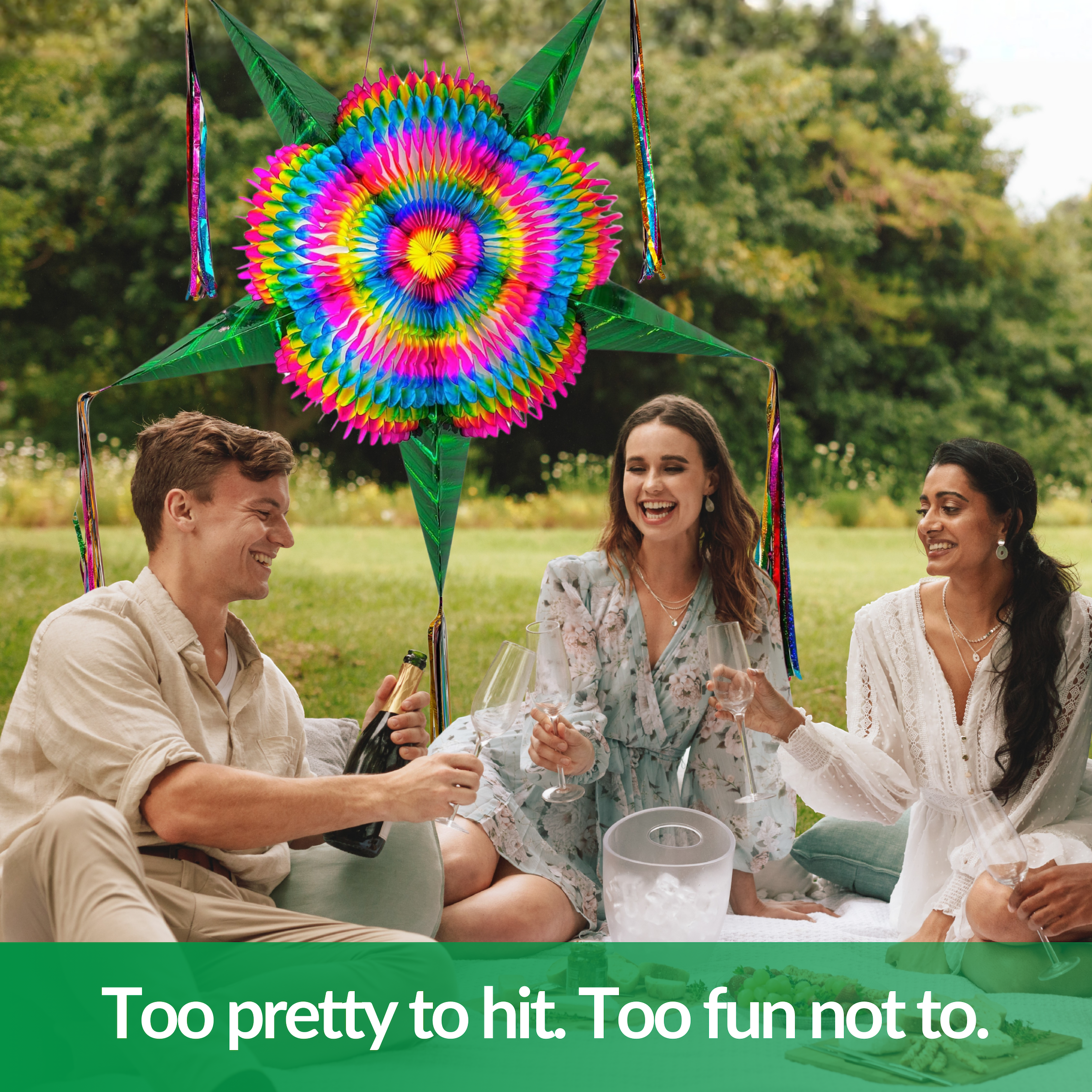 Emerald Green Piñata