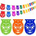 lucha libre masks main image on white background