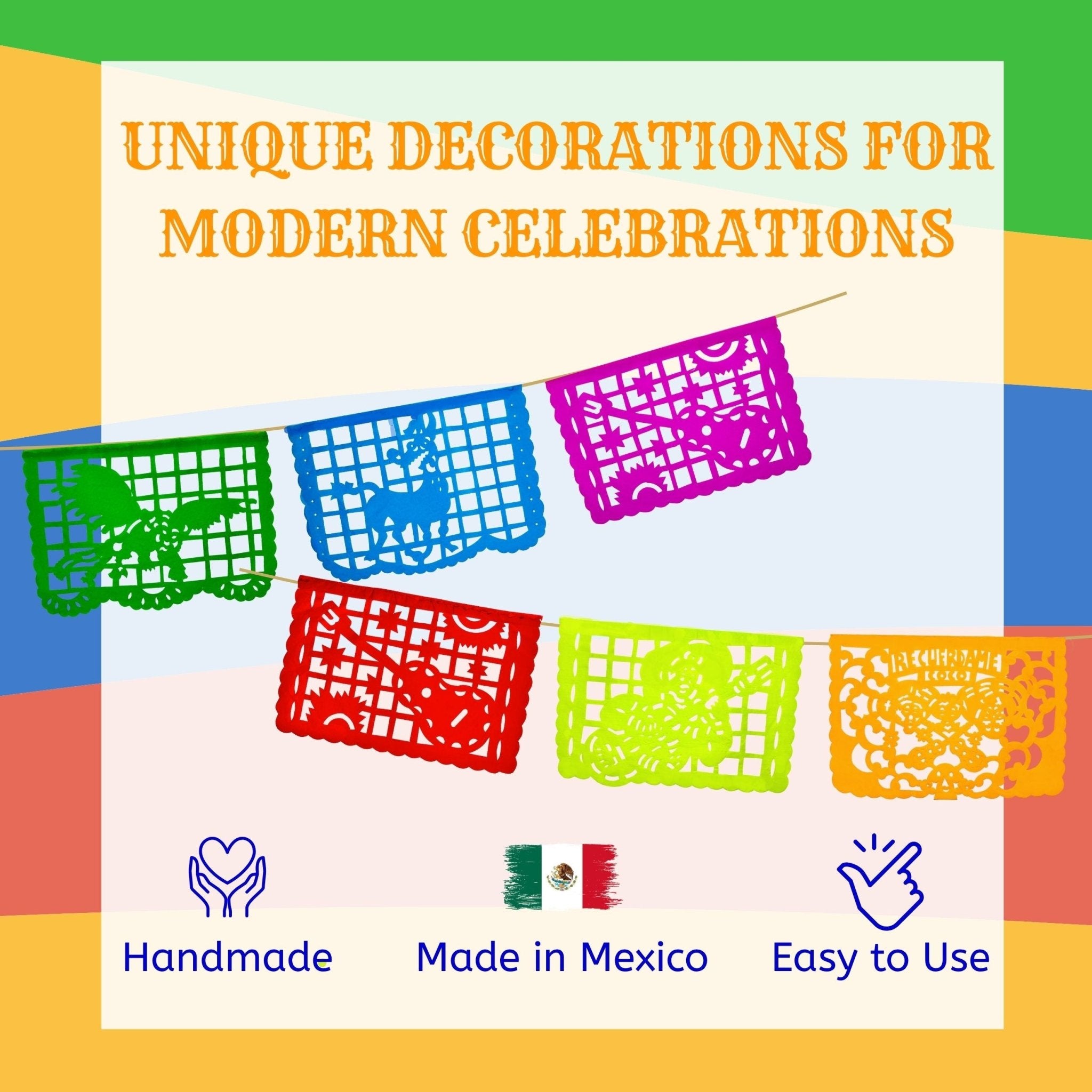 Coco-Inspired Papel Picado - Paper (2 Pack)