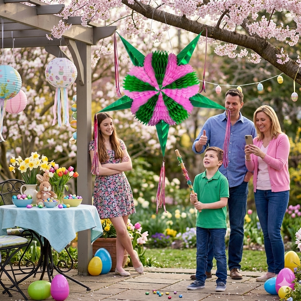 Pink and Green "Wicked" Piñata