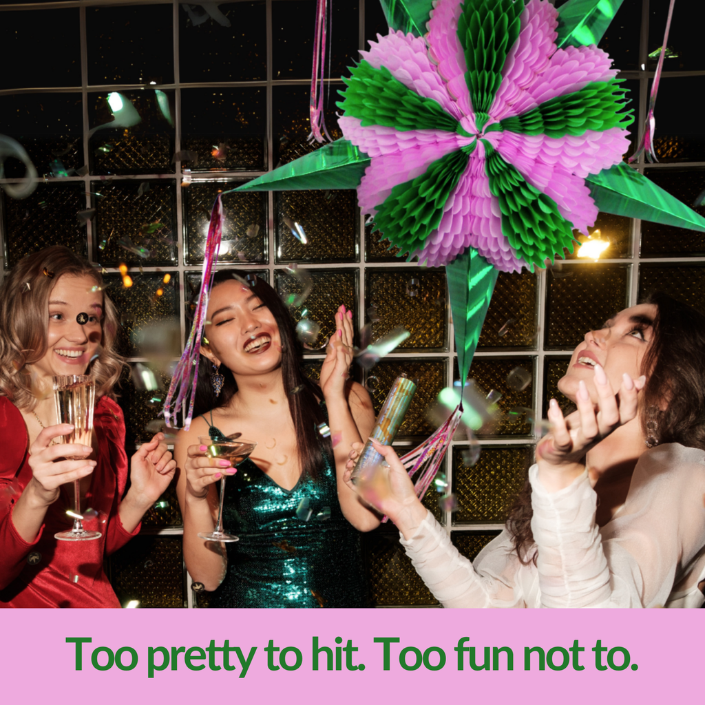 Pink and Green "Wicked" Piñata