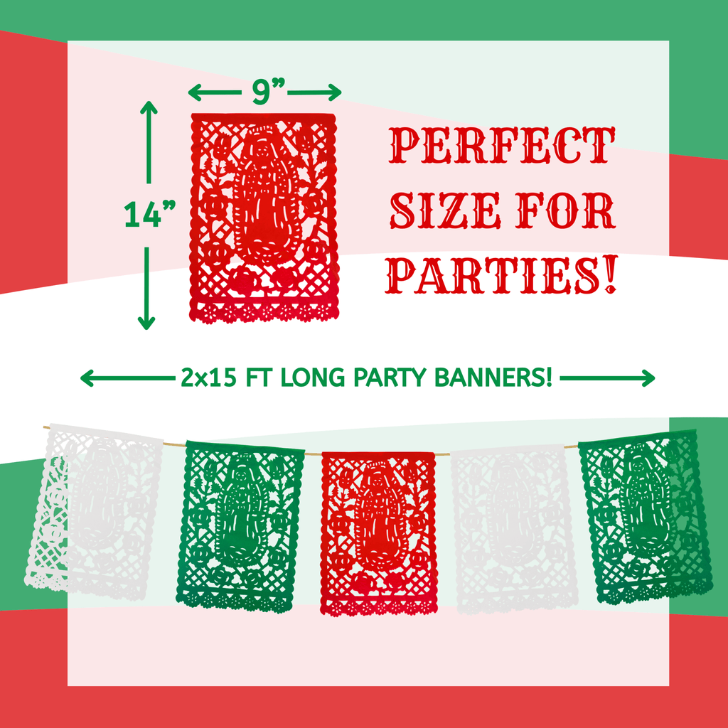 Virgin of Guadalupe Papel Picado - Paper (2 Pack)