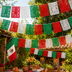 Virgen de Guadalupe Papel Picado - Papel (Paquete de 2)